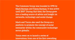 Desktop Screenshot of commons.ca